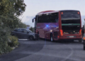 Ragusa, scontro auto-bus: ci sono feriti