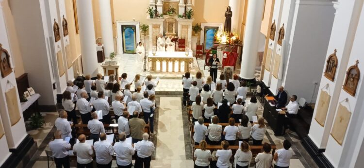 Ragusa, i cori fanno festa nella chiesa di San Francesco d’Assisi