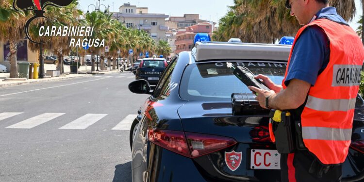 Tolleranza zero dei carabinieri sulle strade iblee