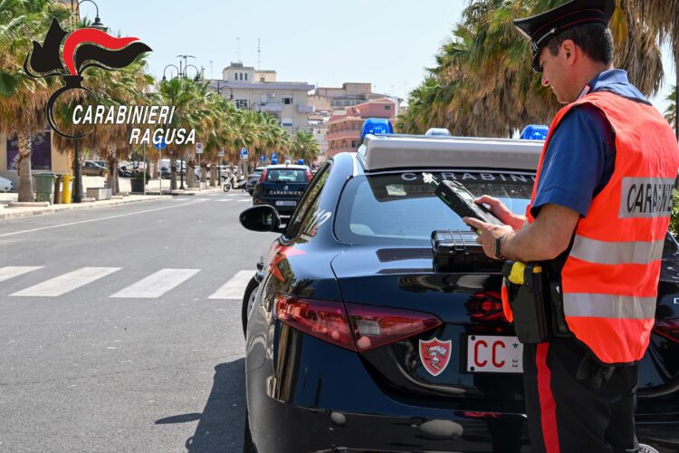 Tolleranza zero dei carabinieri sulle strade iblee