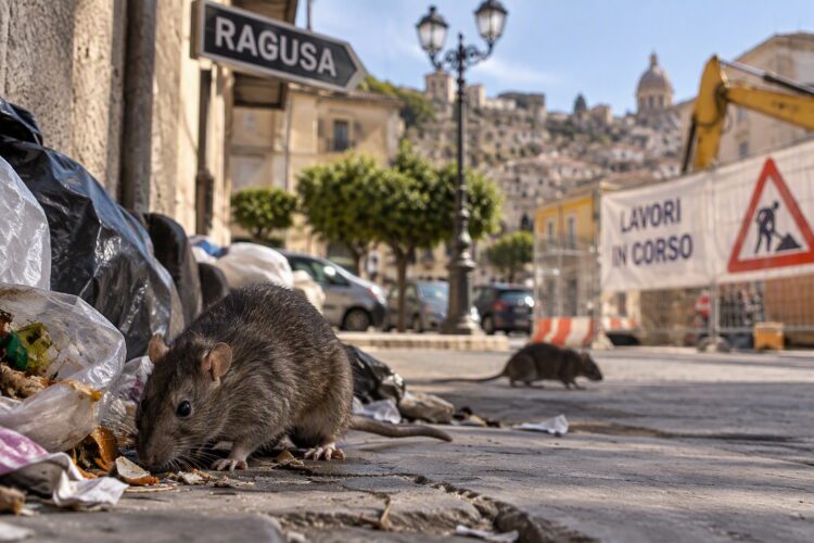Ragusa, aumenta la presenza dei ratti sul territorio cittadino